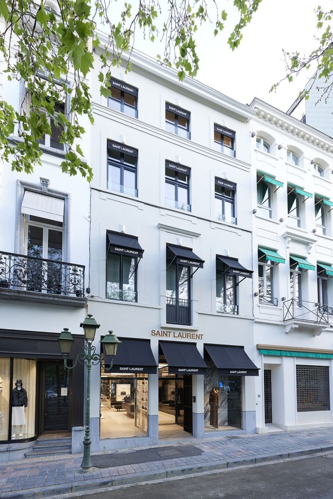 Brussels outdoor boutique architecture